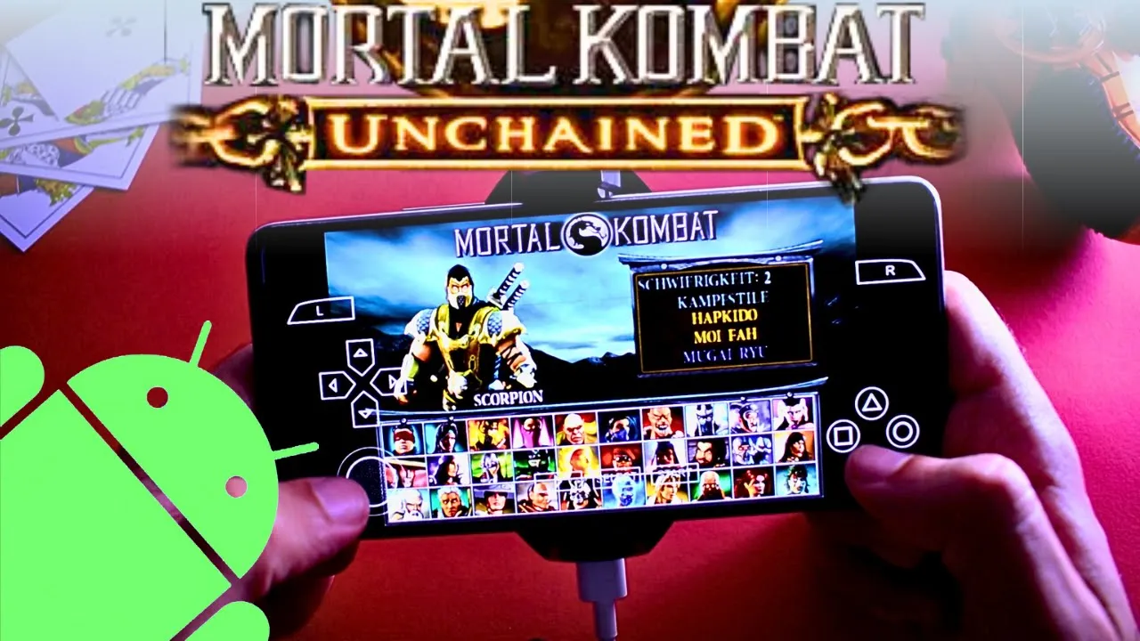 Mortal Kombat Unchained Android Gameplay | PSP Emulator Android | PPSSPP Gold
