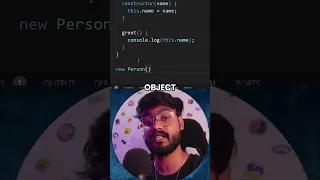 Class and Constructors in Javascript