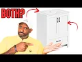 Yaheetech 24 5 Modern Bathroom Vanity Install Review Sink Cabinet Combo with Storage