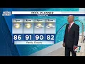 Record highs then increasing rain chances
