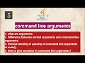 command line arguments in java telugu