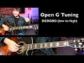 Poor Black Mattie (RL Burnside, Black Keys) Guitar Lesson with tabs on screen