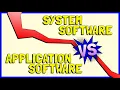 Differences between System Software and Application Software
