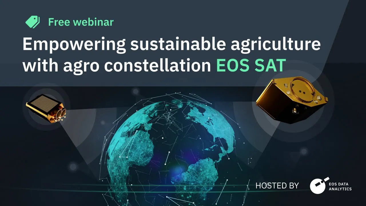 webinar on the launch of EOS SAT