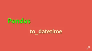 Python Tutorial Working with Time-Series Data in Pandas - to