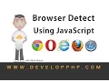 How to Detect User Browser JavaScript Programming Tutorial