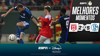 DZEKO BRILHA, SCHALKE 04 ARRANCA VIRADA NA PRORROGAÇÃO E VENCE HALLESCHER PELA COPA DA ALEMANHA
