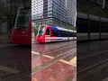 Houston METRORail Red Line passing through Downtown Houston