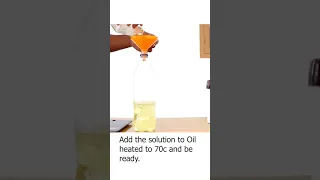 Biodiesel from sunflower oil #shorts