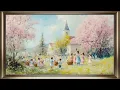 Easter Egg Hunt Frame TV Art Impressionist Painting Background Screensaver For Your TV
