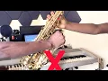 THE DO S DON TS ON THE SAX PART 2