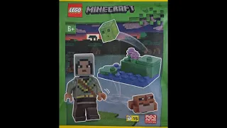 LEGO Instructions | Minecraft | 662412 | Arbalest Knight with Frog and Slime | Magazine Gift