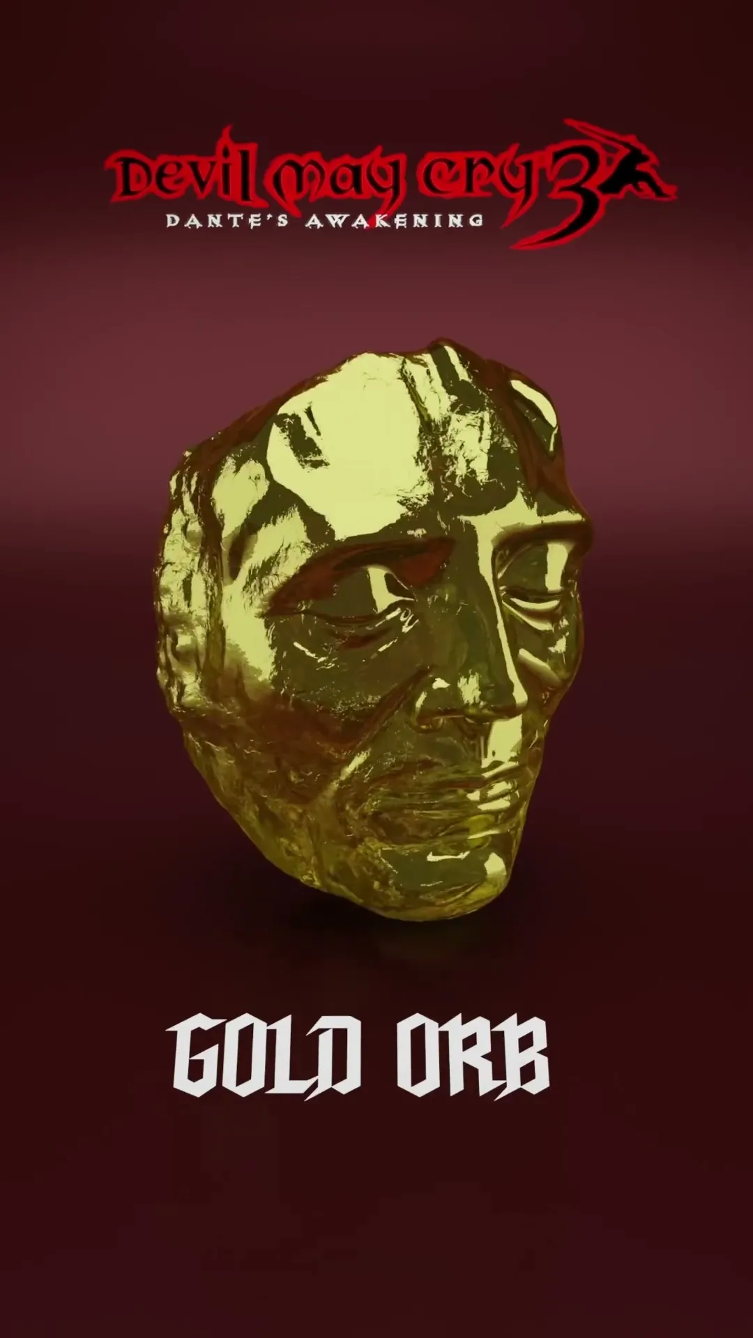The Gold Orb from Devil May Cry 3 — 3D model video thumbnail