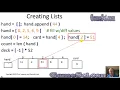 Python Programming Lists Lesson5