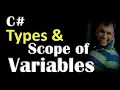 Part 10 C Type of Variables and Their Scope