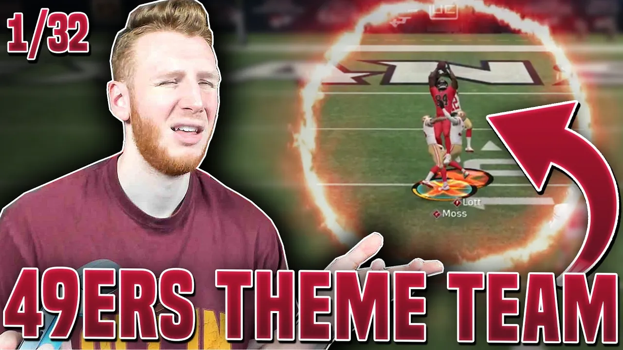 The BEST All-Time 49ers Theme Team in Madden 20! [Team 1/32] - Ultimate Team Gameplay