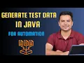 How To Generate Test Data Using Java Faker Library For Selenium Other Automation Tools Playwright