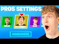 I Tested RANDOM Pro Fortnite Settings