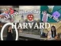 6AM HARVARD PRODUCTIVE DAY IN MY LIFE study motivation early morning routine