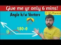 How to find Angle between Vectors Physics Angle between two vectors