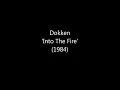 Dokken - 'Into The Fire'
