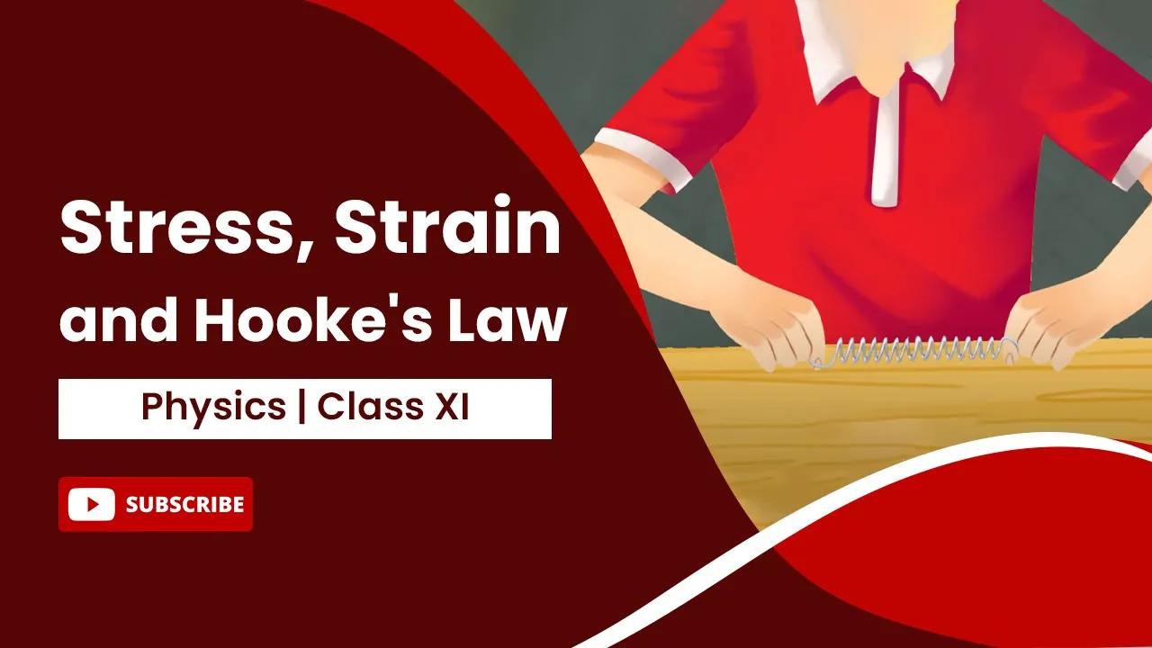 Stress, Strain and Hooke's Law | Mechanical Properties of Solids | Physics | Class 11 | AASOKA