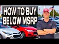 Here s How to Buy a Car Below MSRP in 2024 A Step by Step Guide
