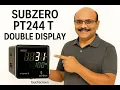 Subzero PT244T Double Display Parameter Settings Guide