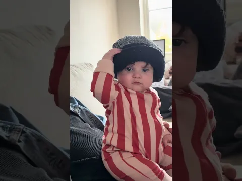 This Hat Might Be a Little Big! 😂🧣