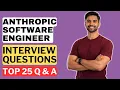 Anthropic Software Engineer Interview Questions and Answers How to Pass the Interview