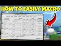 How I MACRO In BEE SWARM SIMULATOR My settings