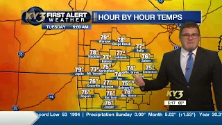 KYTV-3 Springfield MO 5 pm newscast Nick Kelly weather segment July 28 2024
