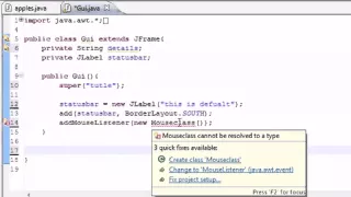 Java Programming Tutorial 77 Adapter Classes YouTube