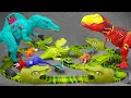 Jurassic World Unboxing Review ASMR | Jurassic World Dinosaur Toys T Rex Mosasaurus Playset Set