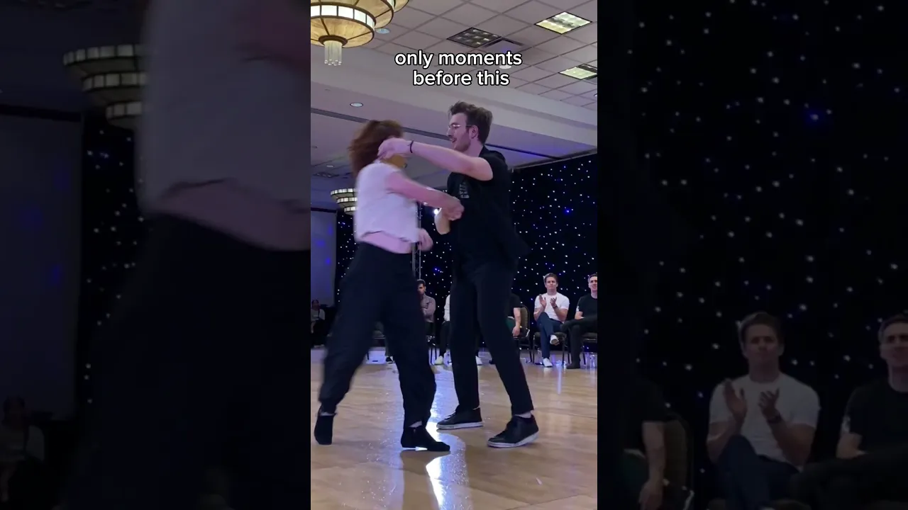100% Improv 😲 Pt. 3 with Alyssa  #westcoastswing #dancecompetition #improv