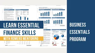 Learn Essential Finance Skills with Romero Mentoring Business Essentials Program