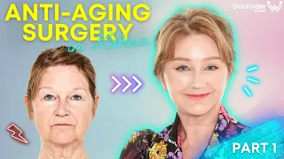 Full Face Neck Lift Part 1 Time machine level Anti-aging surgeries in South Korea