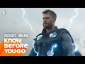 Know Before You Go Avengers Endgame Movieclips Trailers