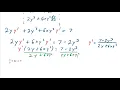 2 6 c implicit differentiation with quotient rule
