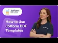 How to Use Jotform PDF Templates