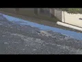 Crews repairing water leak in Warren Twp