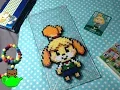 Isabelle Animal Crossing Perler Bead Stop Motion