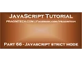 Strict Mode in JavaScript