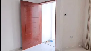 INSTALACION DE PUERTA CON SISTEMA DE PIVOT 🫡...PUERTA PESADA