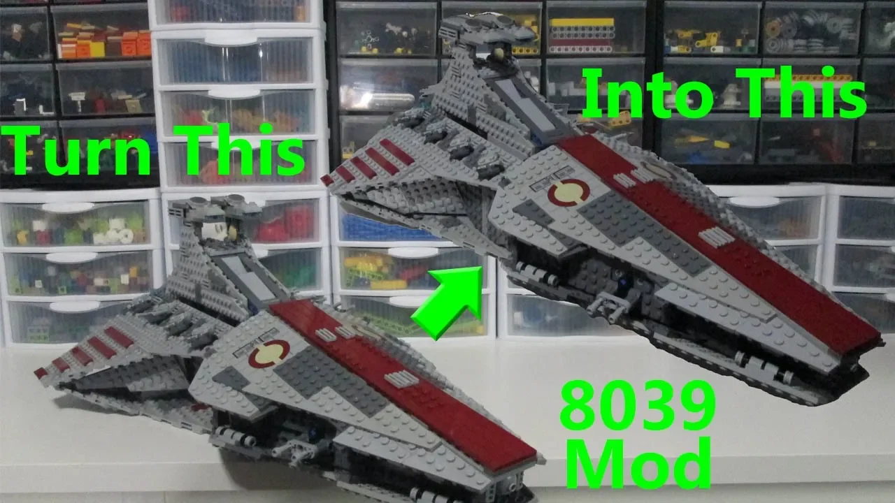 Speedbuild of the VENATOR-CLASS REPUBLIC ATTACK CRUISER (8093). In this series I'll be recording spe. 
