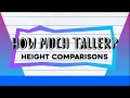 How Much Taller? - Justin Timberlake vs Adele!
