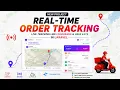 Real-Time Order Tracking System with Laravel Reverb Alpine js
