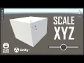 Unity C Tutorial for Beginners 3D Modeling Scale XYZ