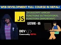 JavaScript Arrow Functions Sushant Rimal DEV COMMUNITY NEPAL