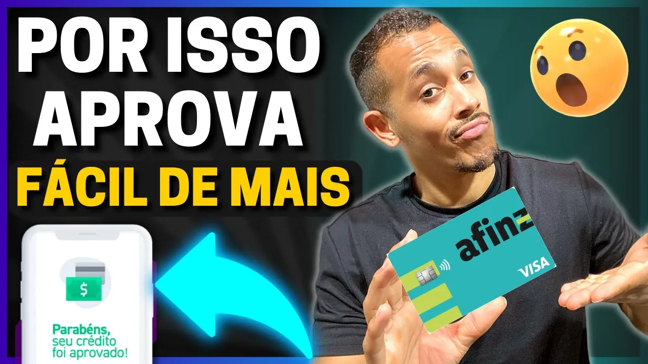 ????URGENTE!!! Cartão De Crédito FINANCEIRA AFINZ | Aprova Fácil E NA HORA - Rei Dos Cartões